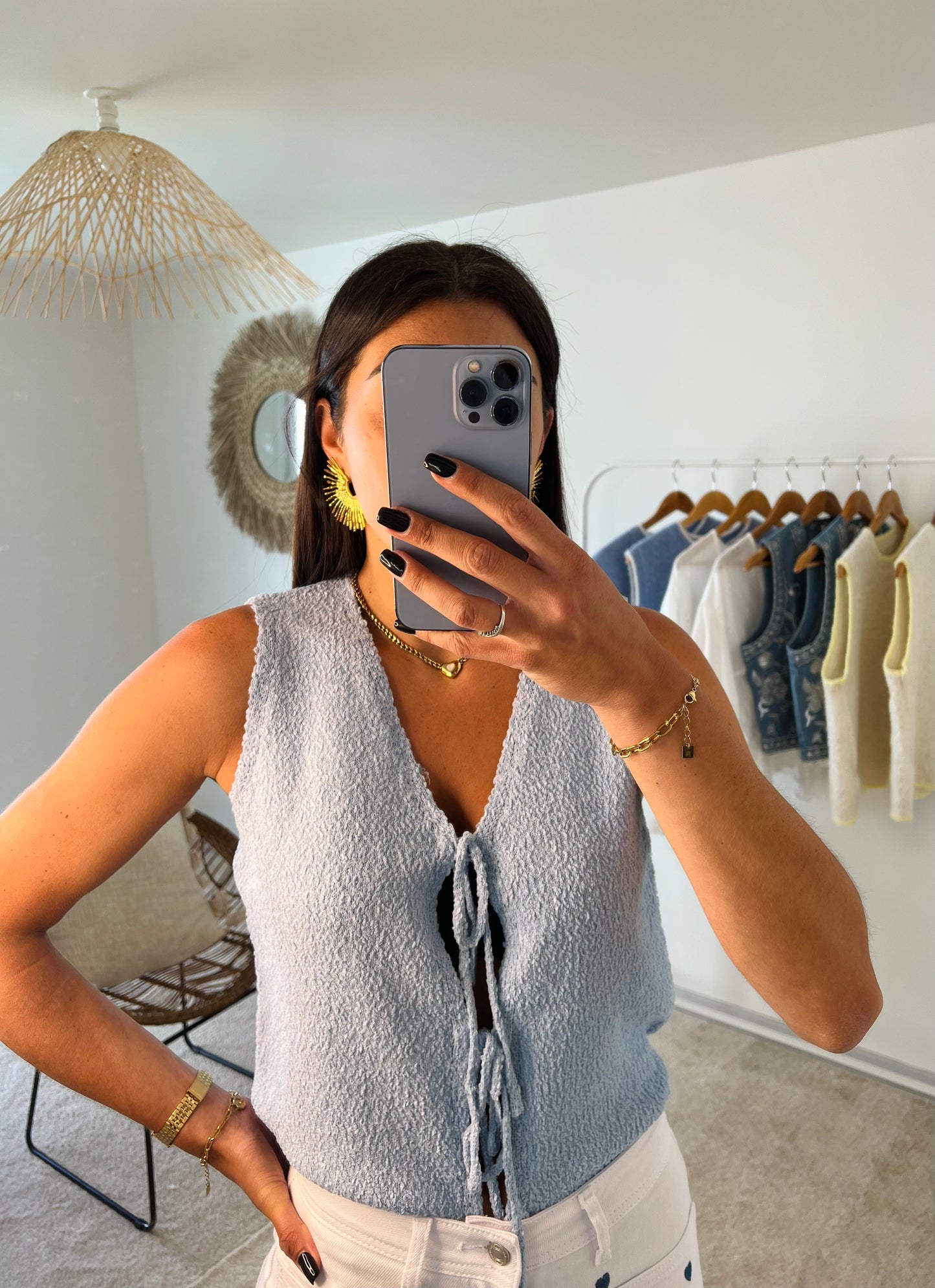Gilet LÉNA Bleu